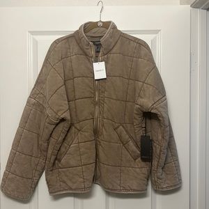 Forever 21 quilted jacket size M